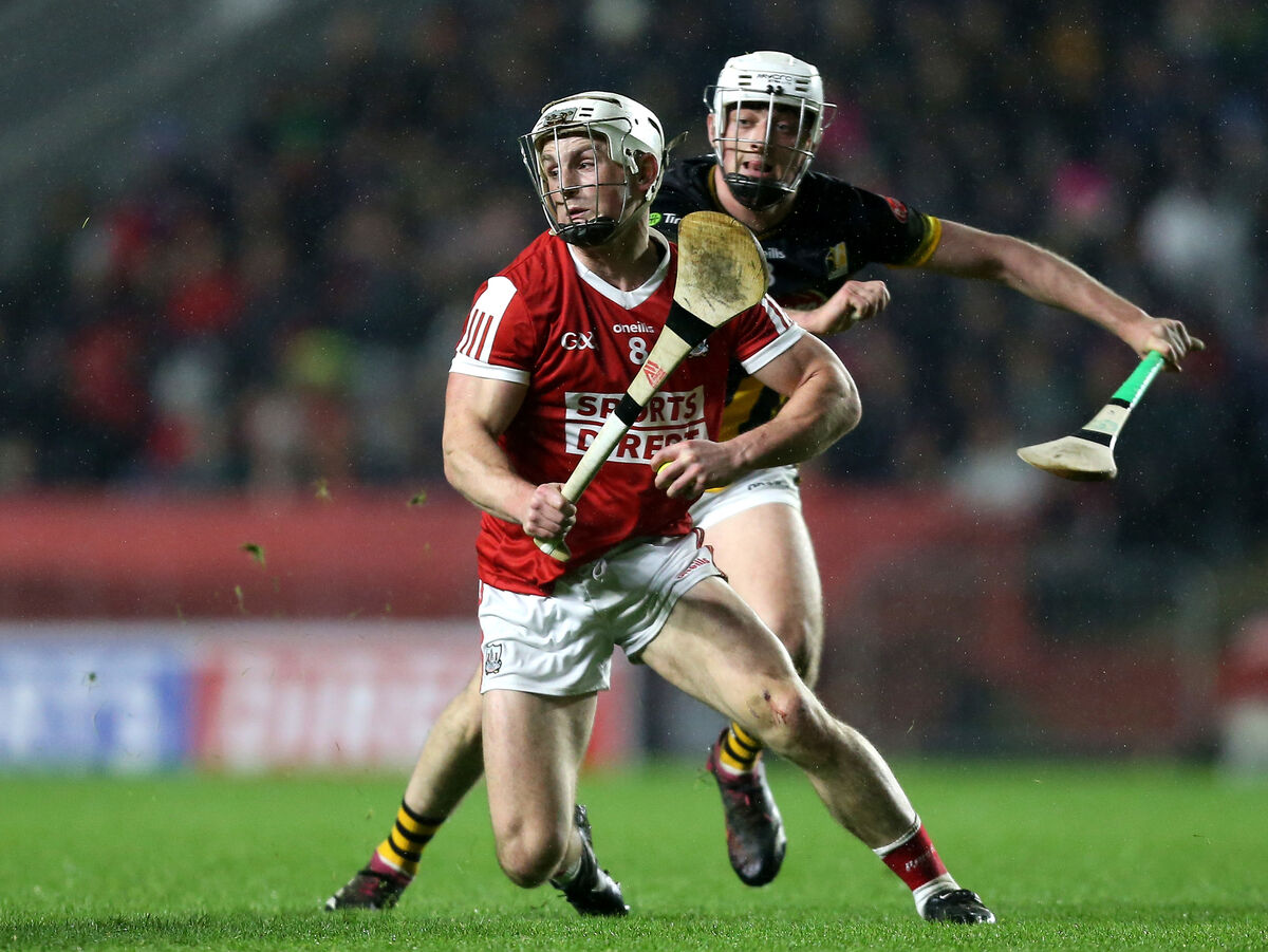 Cork's Tommy O'Connell with Kilkenny's Cian Kenny in pursuit. Picture: Inpho/Ken Sutton