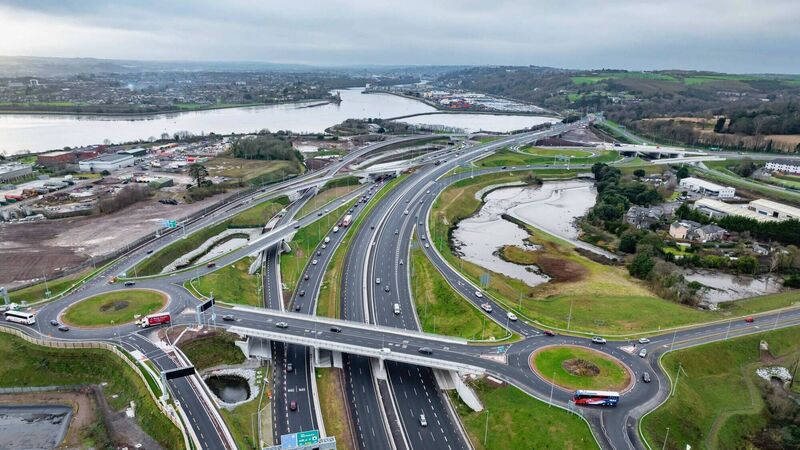 Tánaiste officially opens €215m Dunkettle Interchange Upgrade Scheme