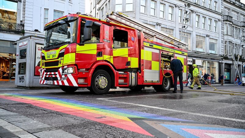 LATEST: Two men taken to hospital following collision on Cork's Patrick Street LATEST: Two men taken to hospital following collision on Cork's Patrick Street