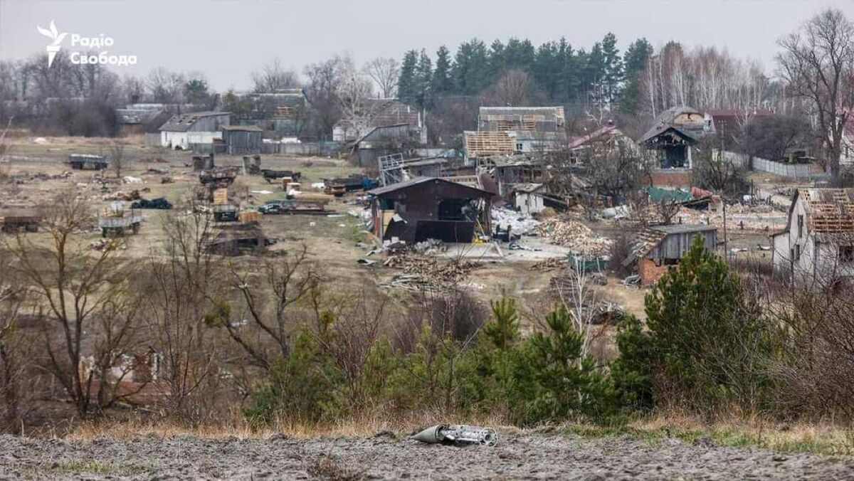 Devastation pictured in Kukhari Village in Ukraine. Picture: The Greater Chernobyl Cause Devastation pictured in Kukhari Village in Ukraine. Picture: The Greater Chernobyl Cause