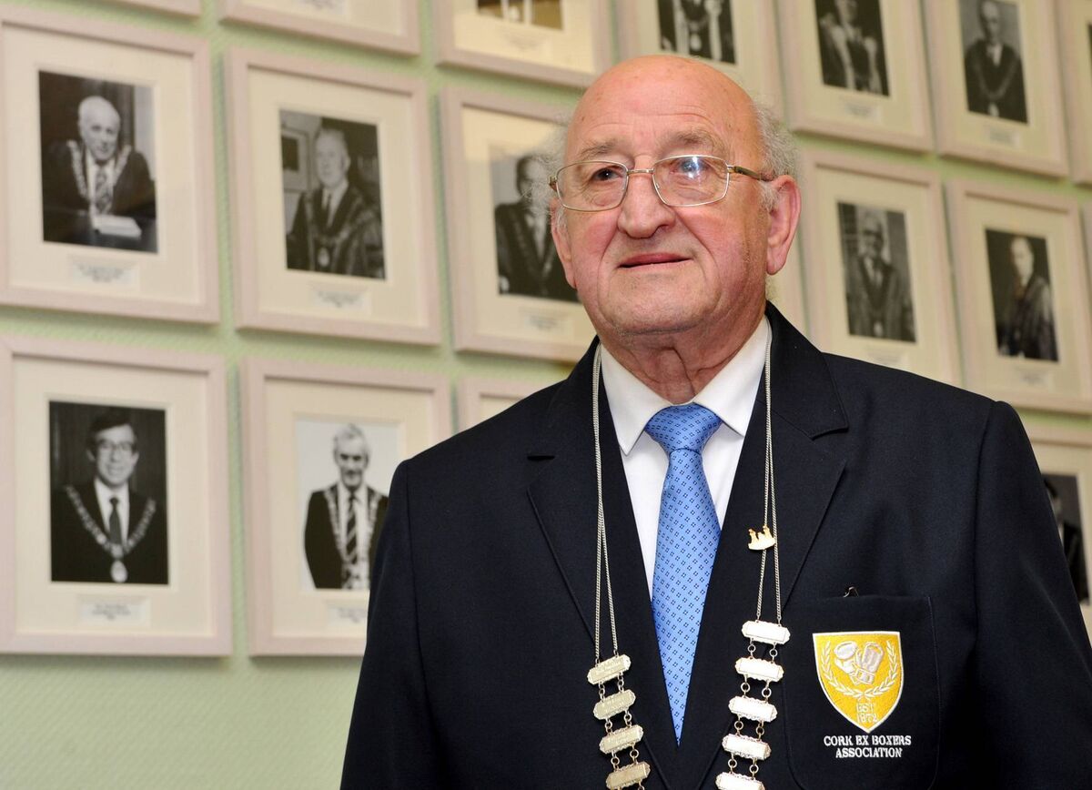 The late Mr Tim O'Sullivan, former President of the Cork Ex-Boxers Association