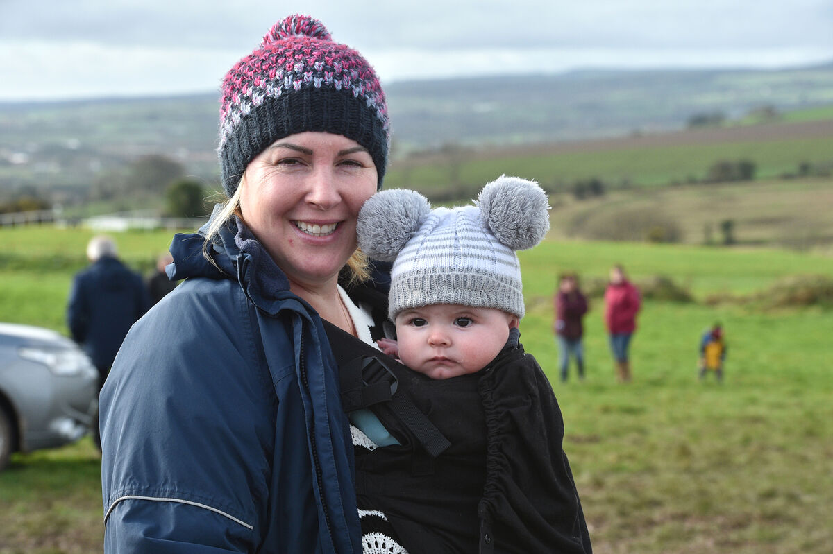 Sarah O'Gorman and young Cody at the Avondhu Point-to-Point races. Picture: Dan Linehan Sarah O'Gorman and young Cody at the Avondhu Point-to-Point races. Picture: Dan Linehan