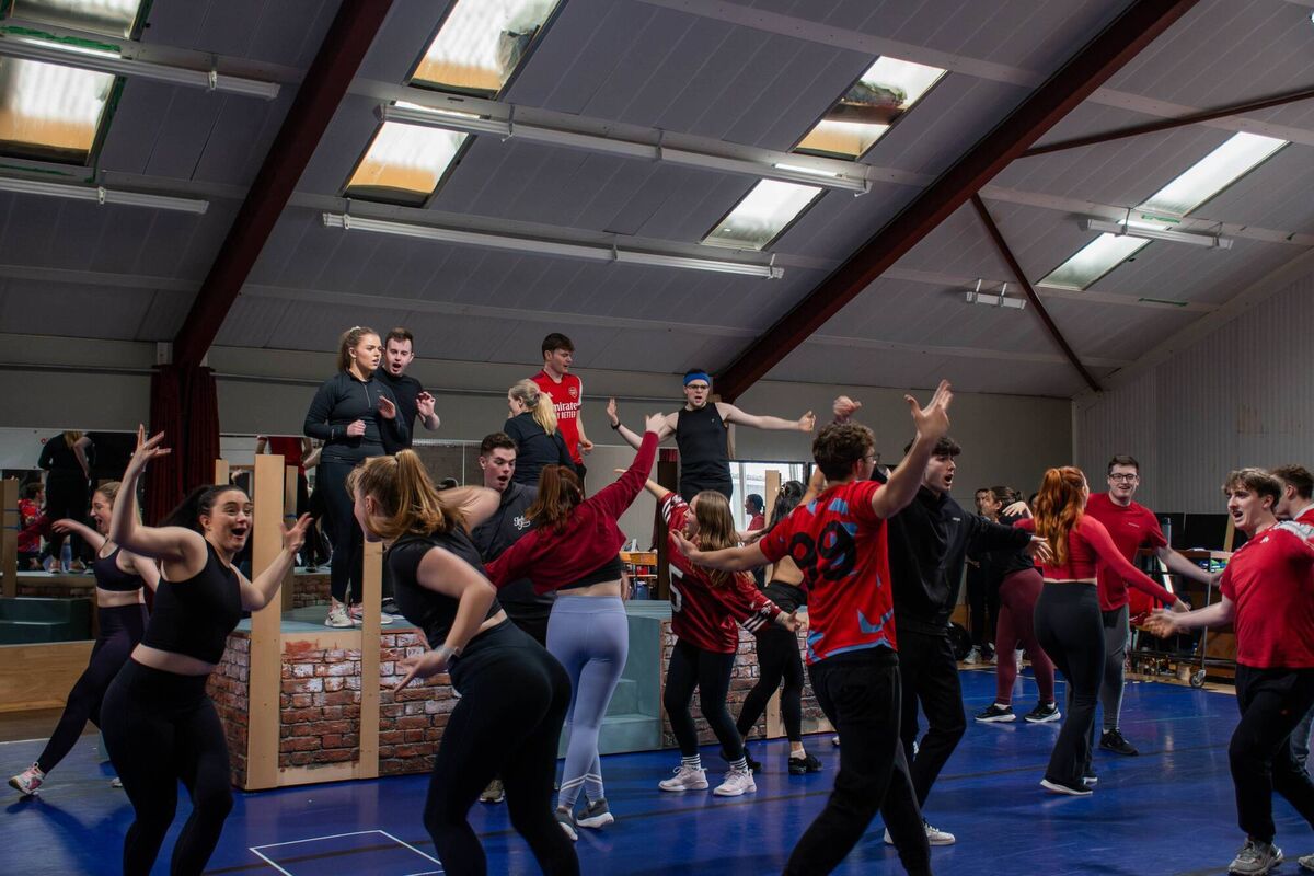Students preparing for Our House, The Madness Musical at the Everyman from February 21-24. Students preparing for Our House, The Madness Musical at the Everyman from February 21-24.