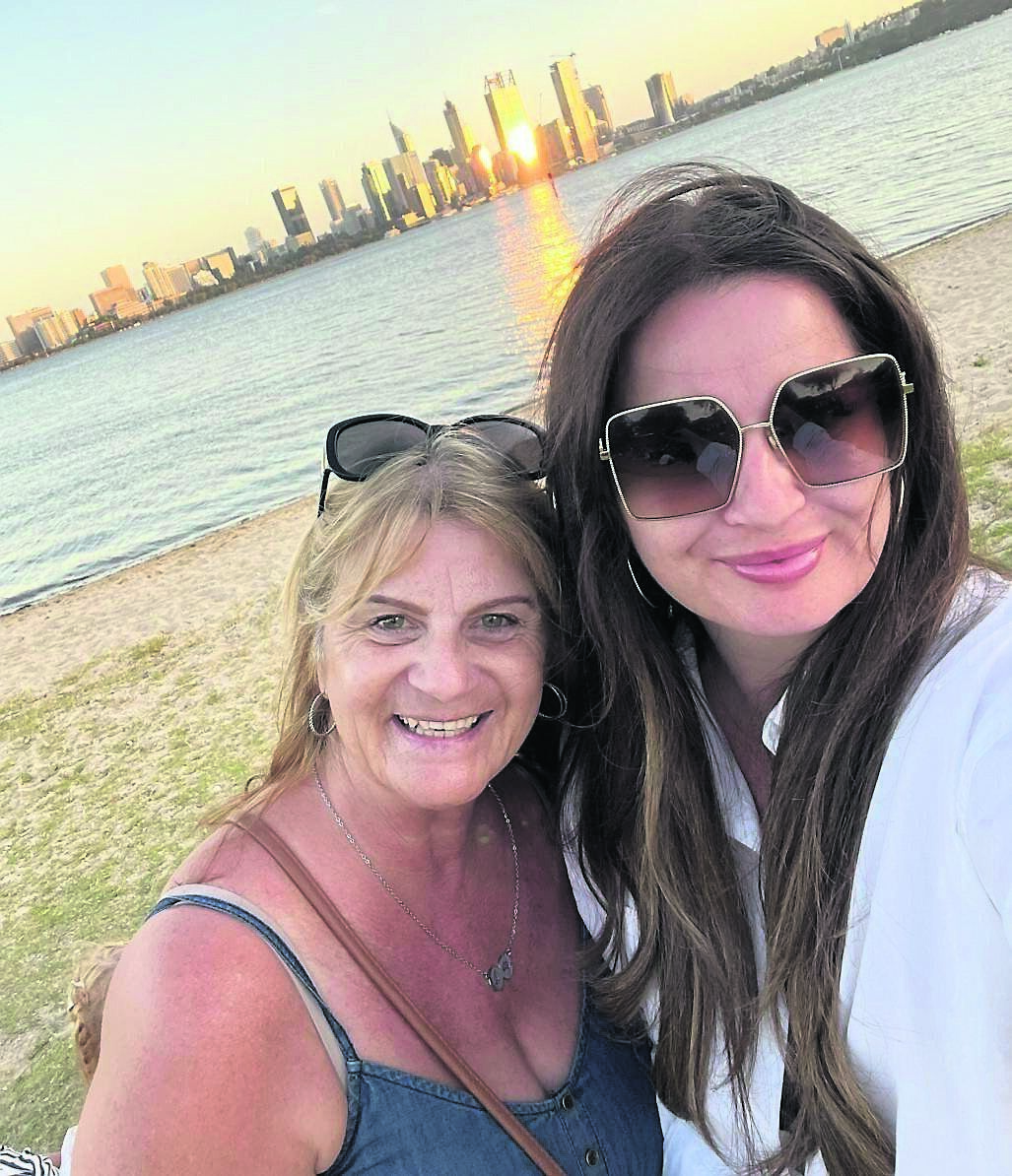 Laura Bridgeman and her mam Patricia. Laura Bridgeman and her mam Patricia.