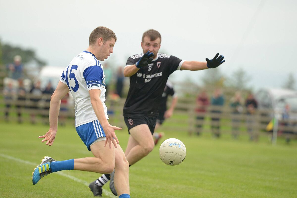 Knocknagree's Fintan O'Connor in action against Kiskeam in the SAFC at Boherbue in 2021. Picture: John Tarrant Knocknagree's Fintan O'Connor in action against Kiskeam in the SAFC at Boherbue in 2021. Picture: John Tarrant