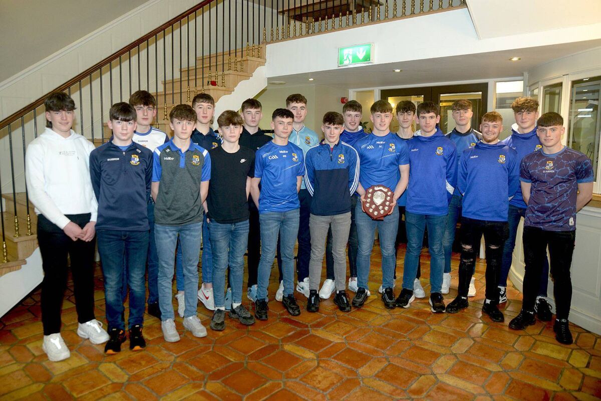 The Aghinagh U16 team at Lee Valley Golf and Country Club recently.