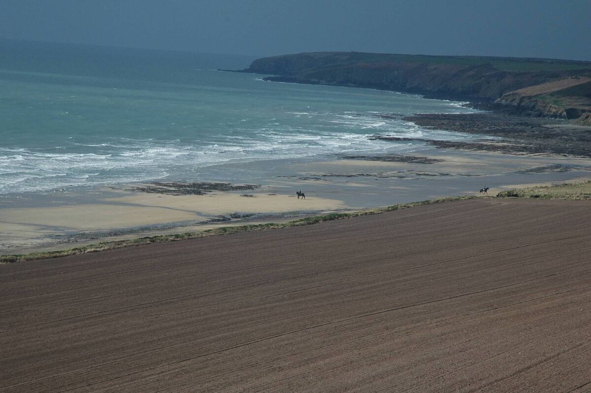 Ballybranaghan Beach, where Marja loves to go to recharge.