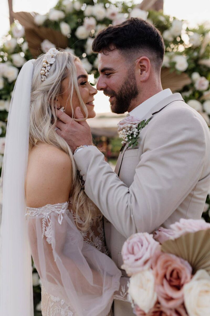 The bride and groom are from Grenagh and first met when they went to school at Rathduff National School.