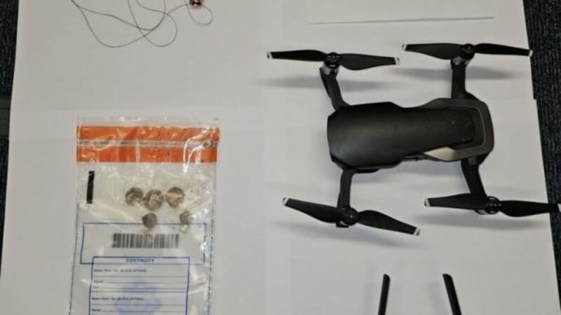 Man (42) arrested amid crackdown on drones delivering drugs to prisons Man (42) arrested amid crackdown on drones delivering drugs to prisons