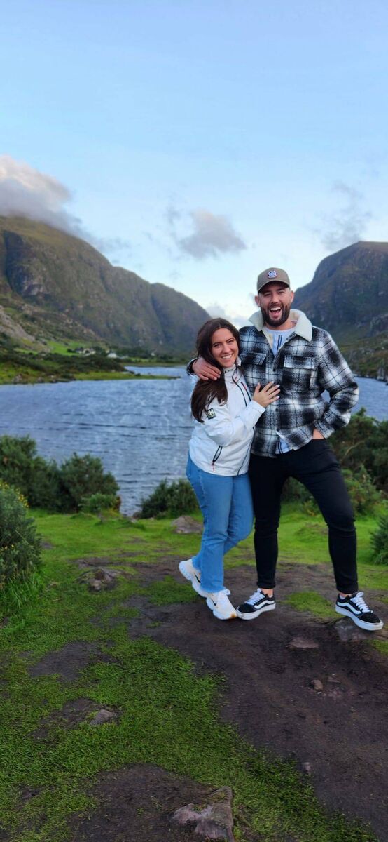 Cork chef Ryan O'Sullivan and his wife, Italian-American Jennifer Maffeo.