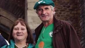 Innishvilla president Sean Lynch and his wife Joan.