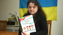 Cork based Ukrainian refugee Nadia has embraced Irish culture