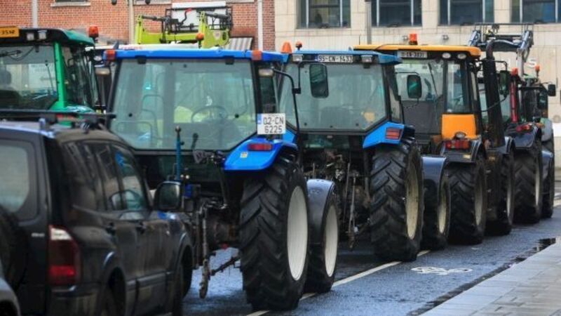 Tractor convoy organised as part of Irish Farmers’ Association protest Tractor convoy organised as part of Irish Farmers’ Association protest