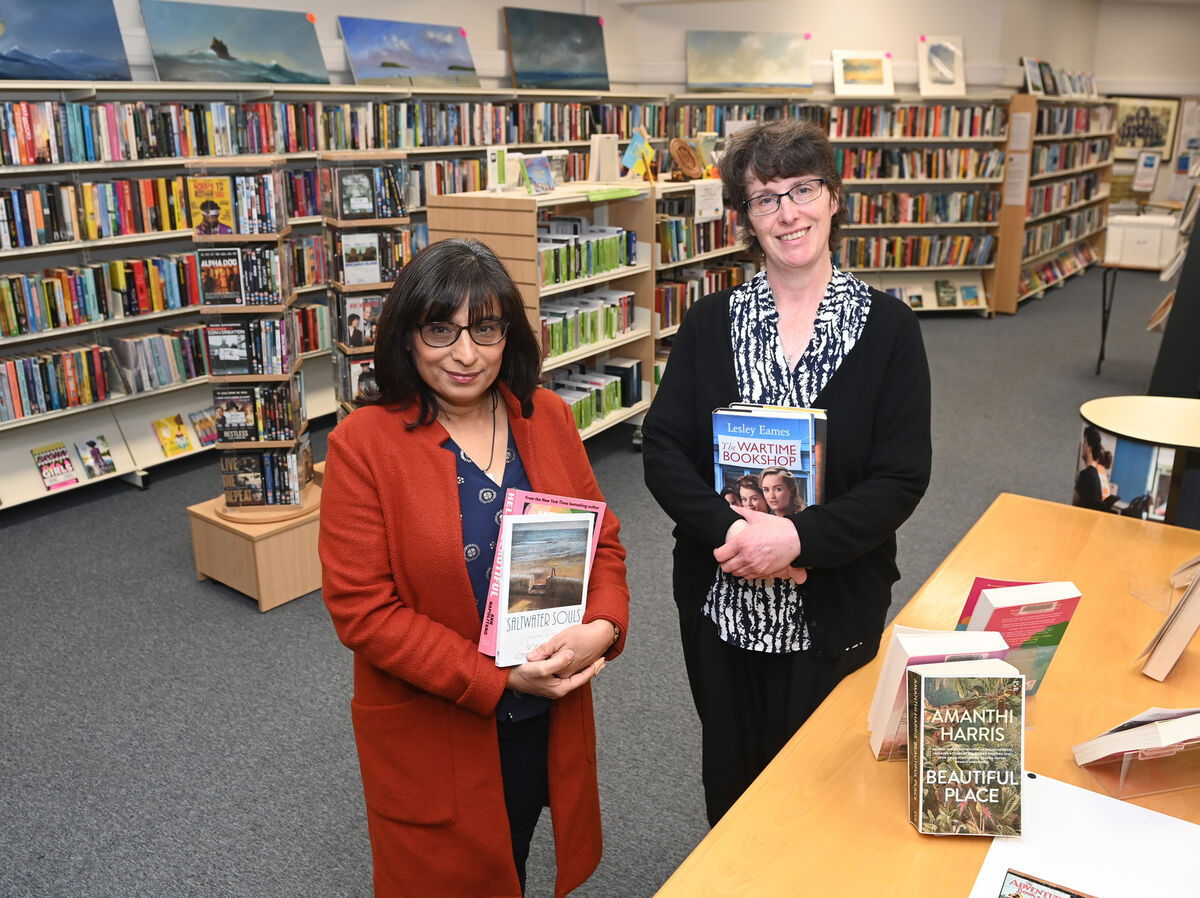 Ikki Keane, branch manager and library staff officer, with Kathleen Lonergan, senior library assistant. Ikki Keane, branch manager and library staff officer, with Kathleen Lonergan, senior library assistant.