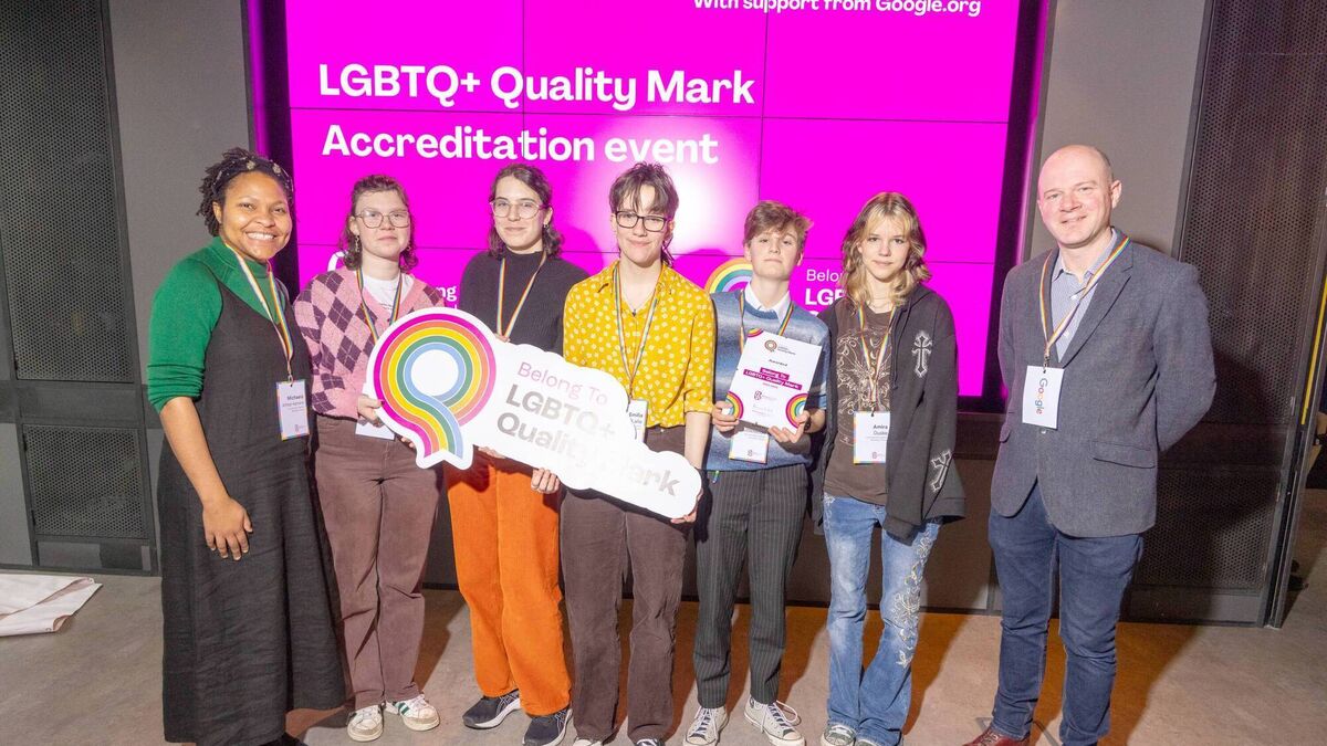 Seven Cork schools awarded quality mark for LGBTQ+ inclusion