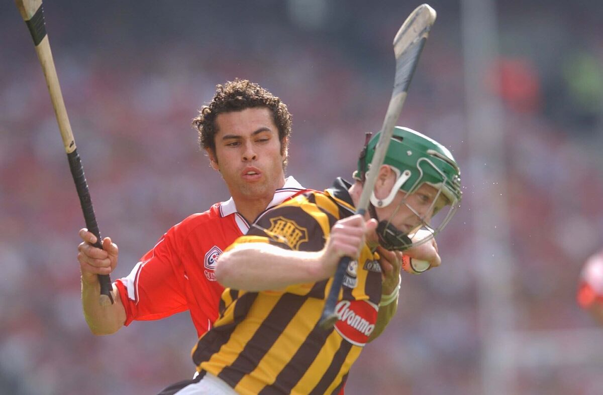 Seán Óg Ó hAilpín in action against Kilkenny's Henry Shefflin in the 2003 All-Ireland SHC final. Ó hAilpín feels that Brian Cody's Kilkenny side serve as a valuable template for any hurling coach. Picture: Dan Linehan