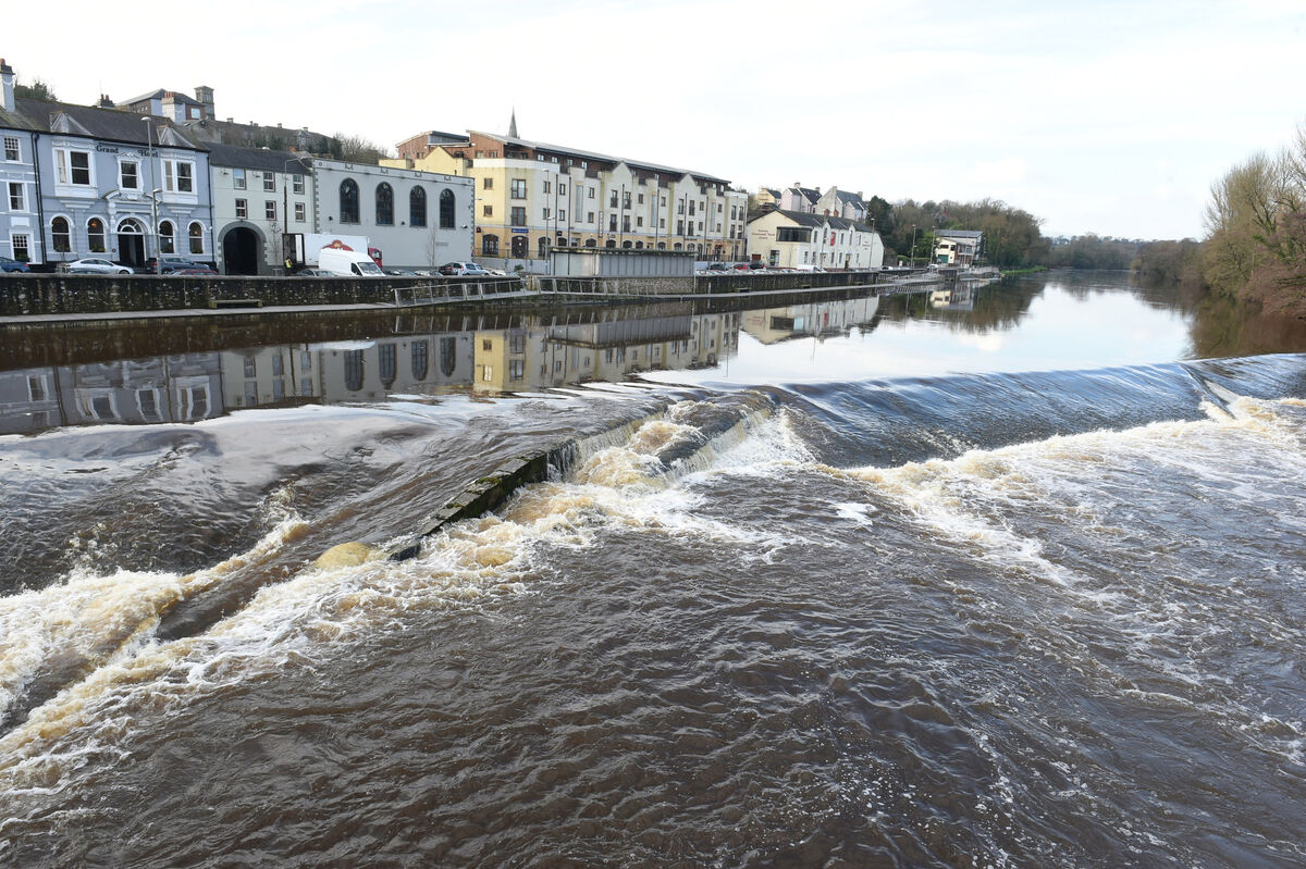 Fermoy weir pictured in 2019. Picture: Larry Cummins.