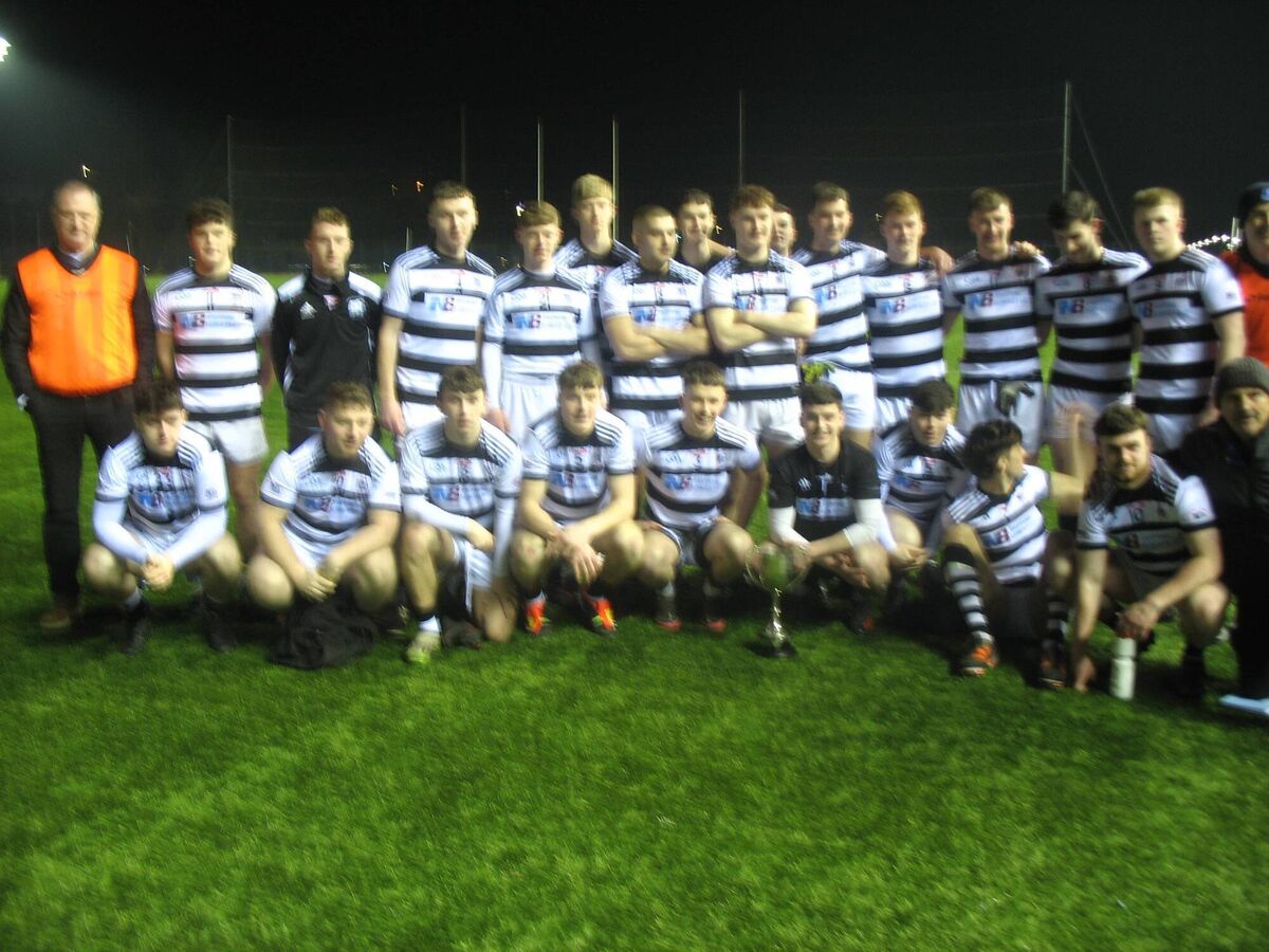 St Nick's, Pharmacare Seandun U21 B Football Champions 2024 after beating Na Piarsaigh in the final. St Nick's, Pharmacare Seandun U21 B Football Champions 2024 after beating Na Piarsaigh in the final.