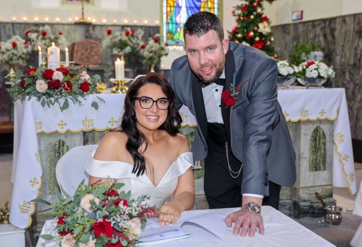 Cáit, from Kilbrittain, and Podge, from Newcestown, met on a night out back in 2012 at the Hub nightclub in Bandon. Cáit, from Kilbrittain, and Podge, from Newcestown, met on a night out back in 2012 at the Hub nightclub in Bandon.
