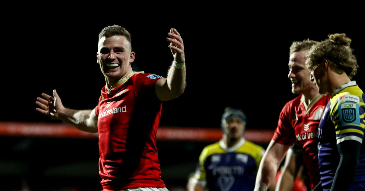 Slick Munster a frappé Zebre pour sept essais sur un concasseur URC à Cork