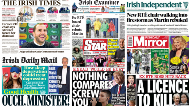 What the papers say: Tuesday's front pages