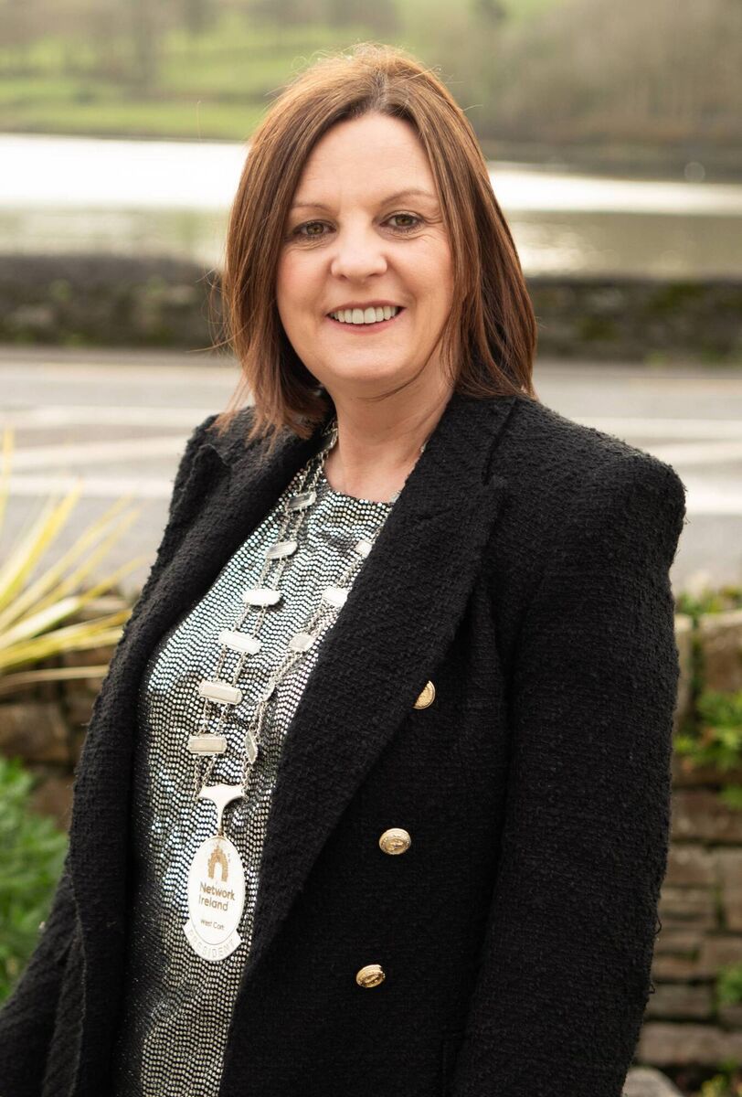 Network West Cork President, Sandra Maybury. Network West Cork President, Sandra Maybury.