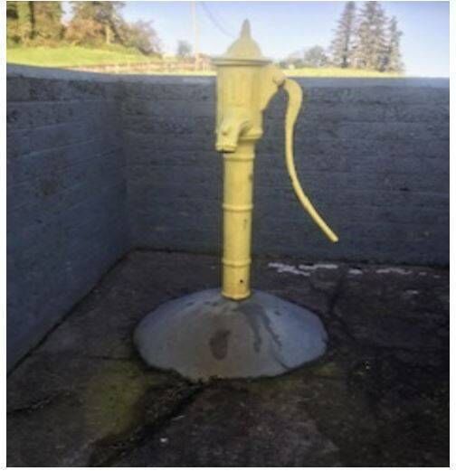 A fountain / pump erected in Clondrohid Co. Cork.