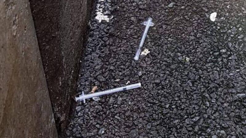 'An injection centre is needed more than an events centre': Concern over discarded drug paraphernalia 