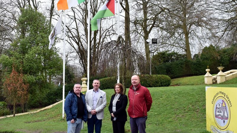 Palestine ambassador 'bowled over' by reception at Cork gaelscoil