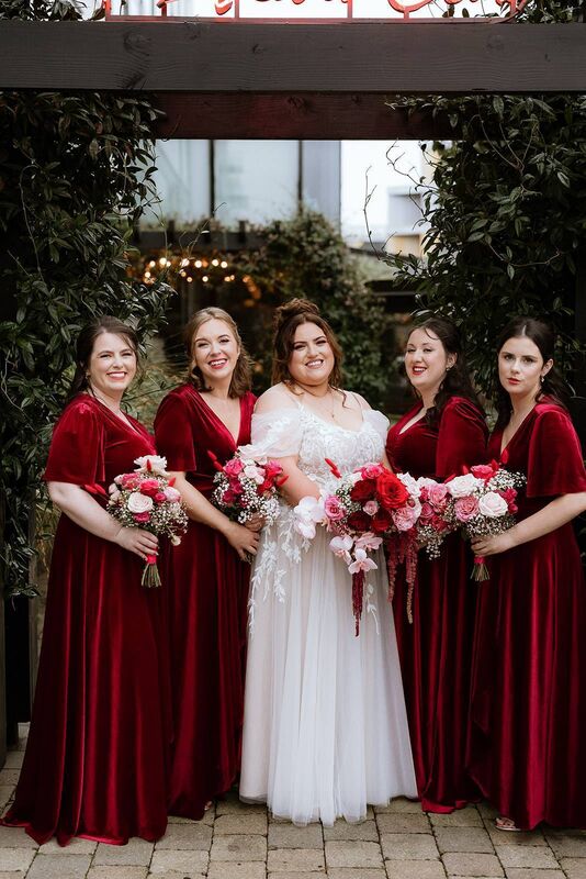 The bride got her dress in Memories Bridal, hair was by Shane Connolly Bridal @REVO hair and beauty, make-up was by Rebecca O’Donovan.