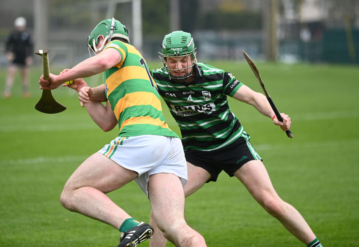 Kevin McSweeney, Douglas, tries to stop Fionn Coleman, Blackrock. Picture: Larry Cummins Kevin McSweeney, Douglas, tries to stop Fionn Coleman, Blackrock. Picture: Larry Cummins