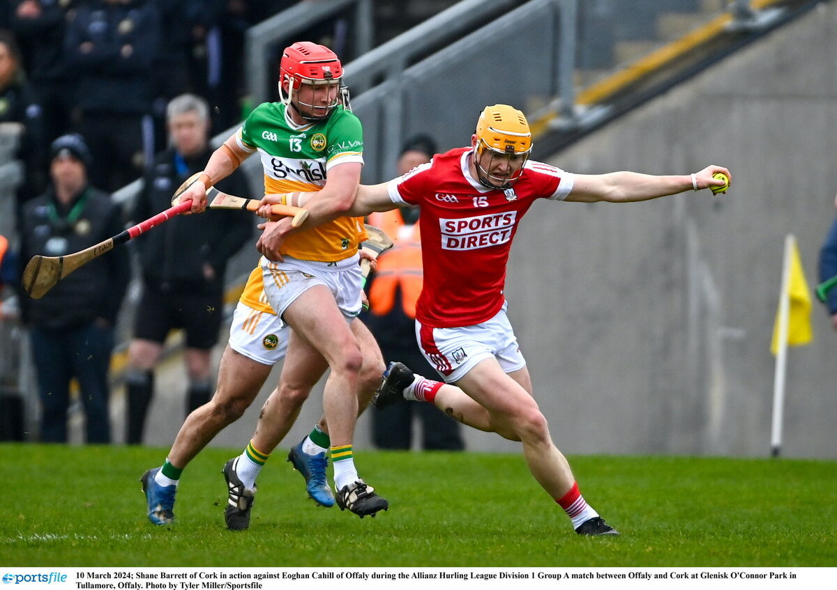 Shane Barrett caused Offaly problems with his speed in Tullamore. Picture: Tyler Miller/Sportsfile Shane Barrett caused Offaly problems with his speed in Tullamore. Picture: Tyler Miller/Sportsfile