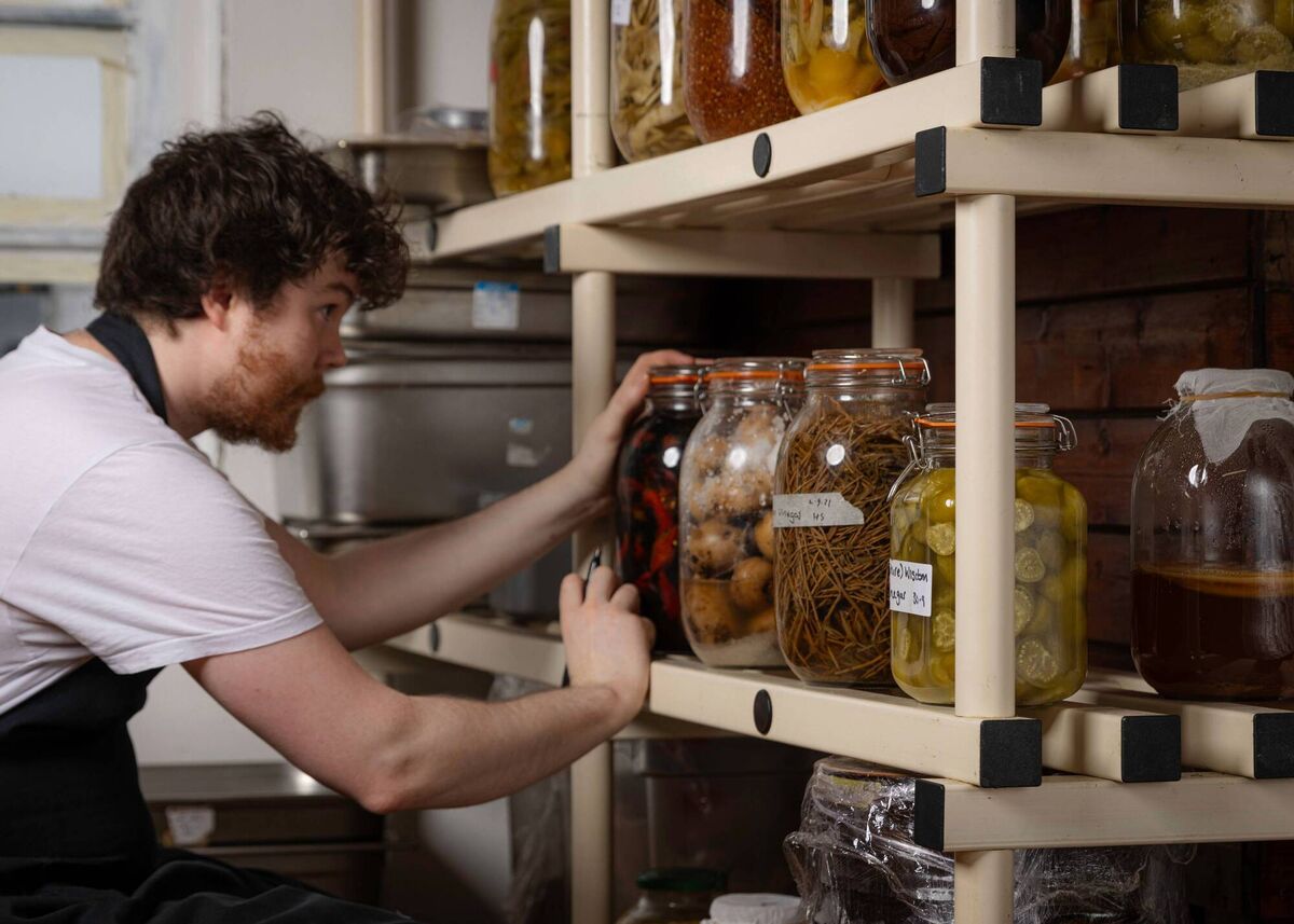 Head Chef at Elbow Lane, Harrison Sharpe.