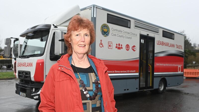 Bringing books to the people across Cork, to brighten their day