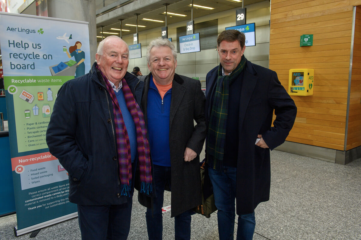 Pictures: Racing fans bound for Cheltenham via Cork Airport