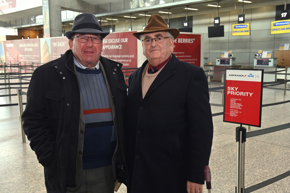 Pictures: Racing fans bound for Cheltenham via Cork Airport