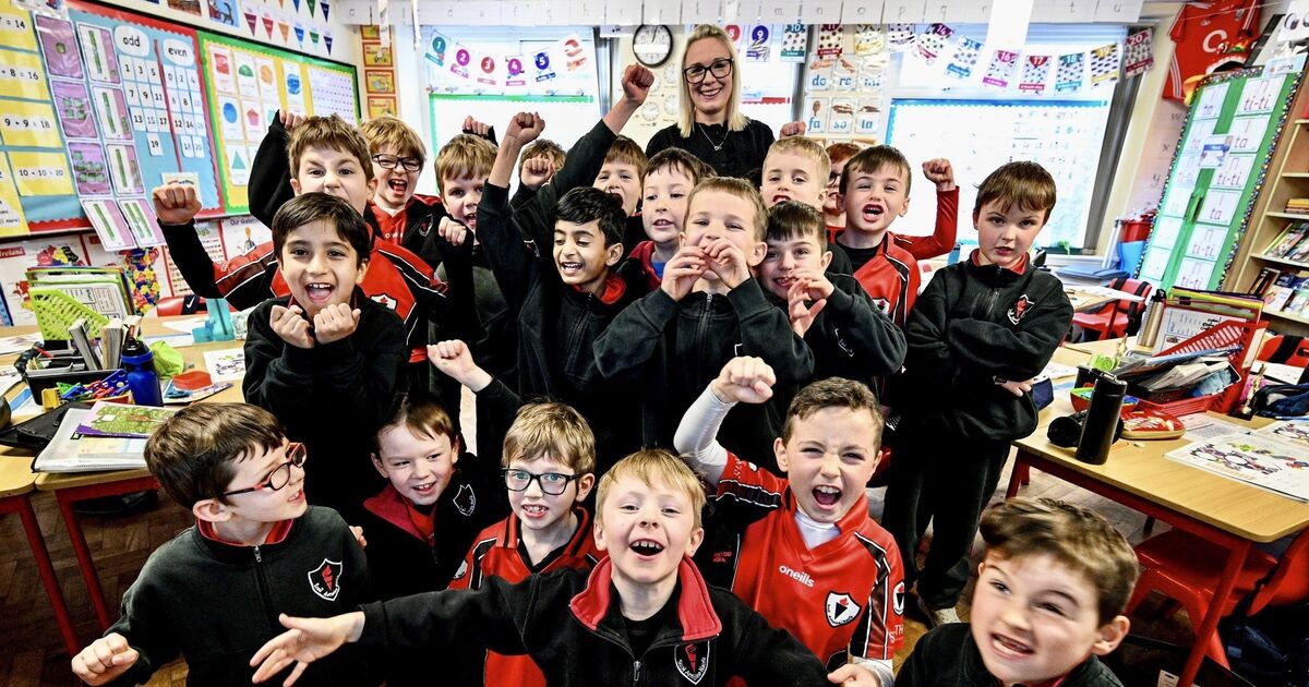 Pictures: Cork primary school attended by Cillian Murphy celebrates his Oscar win - Vimarsana News
