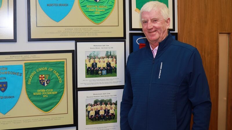 Recognition for Monkstown golf stalwart Pat O'Keeffe Recognition for Monkstown golf stalwart Pat O'Keeffe