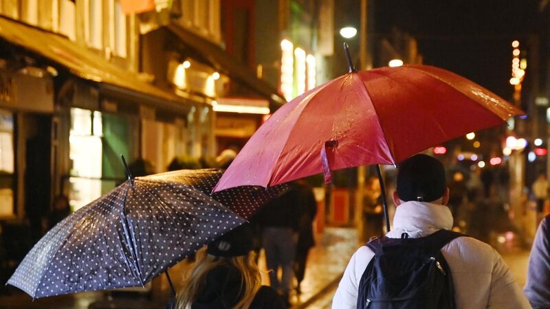 Status yellow rainfall warning in place for Cork as localised flooding predicted Status yellow rainfall warning in place for Cork as localised flooding predicted