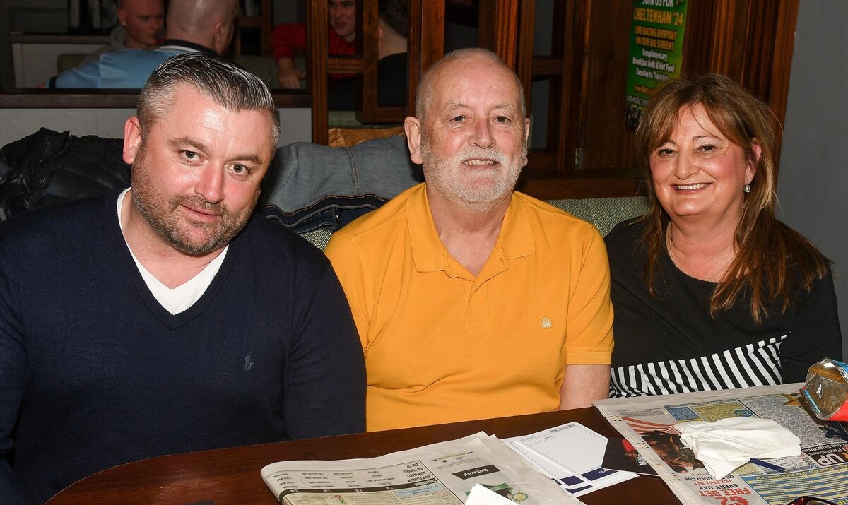 Jonathan and Tommy Nagle and Rose Byrne, are all smiles during the Cheltenham racing festival at Quinlan's Bar in Blackpool. Jonathan and Tommy Nagle and Rose Byrne, are all smiles during the Cheltenham racing festival at Quinlan's Bar in Blackpool.