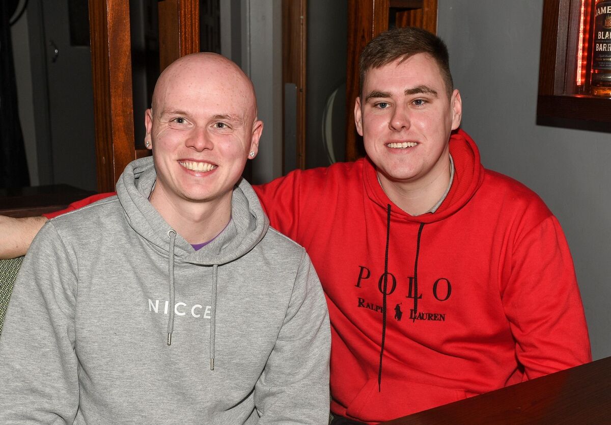 Matthew Keane and Ciaran Teahan enjoying the Cheltenham action at Quinlan's Bar in Blackpool. Picture: David Keane. Matthew Keane and Ciaran Teahan enjoying the Cheltenham action at Quinlan's Bar in Blackpool. Picture: David Keane.