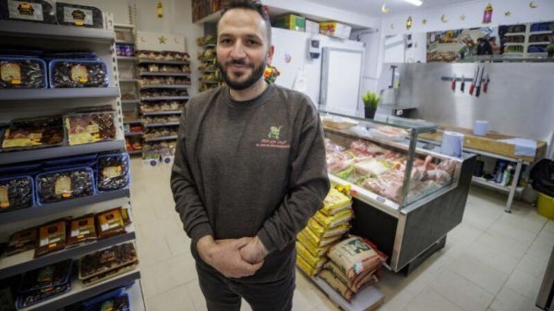 Syrian says he feels welcome after opening new shop following arson attack Syrian says he feels welcome after opening new shop following arson attack