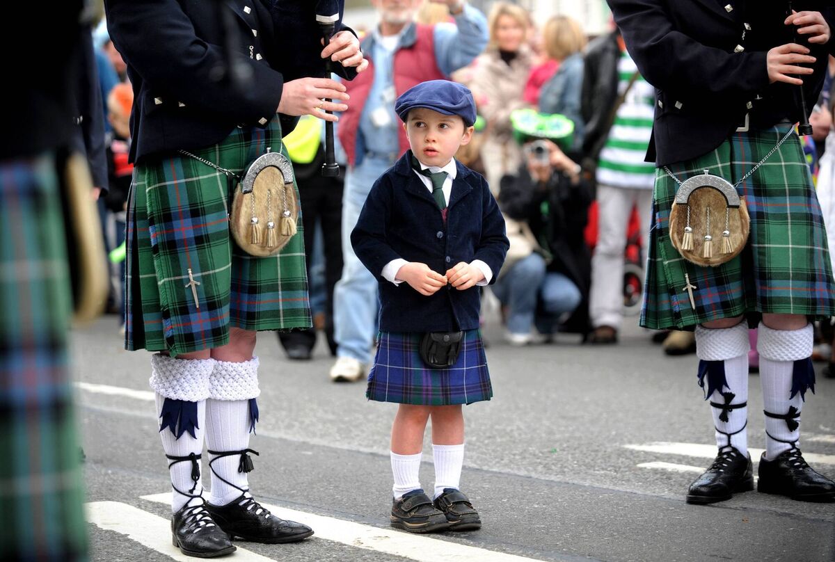 Four year old Liam Casey, the youngest member of Cullen Pipe Band, standing beside his mother Colette who was playing the pipes and watching closely as the band played in front of the reviewing stand during the 2009 St. Patrick's Parade in Bantry. Picture: Denis Minihane. Four year old Liam Casey, the youngest member of Cullen Pipe Band, standing beside his mother Colette who was playing the pipes and watching closely as the band played in front of the reviewing stand during the 2009 St. Patrick's Parade in Bantry. Picture: Denis Minihane.
