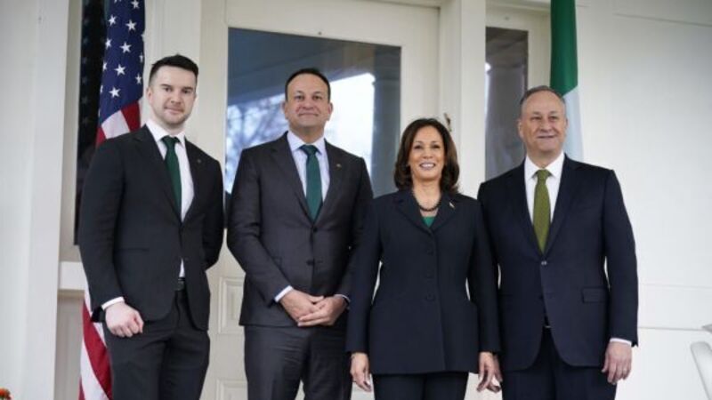 ‘You’re our new couple friends’, Kamala Harris tells Leo Varadkar and partner ‘You’re our new couple friends’, Kamala Harris tells Leo Varadkar and partner