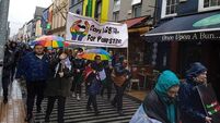Hundreds take to the streets of Cork to march for peace in Gaza