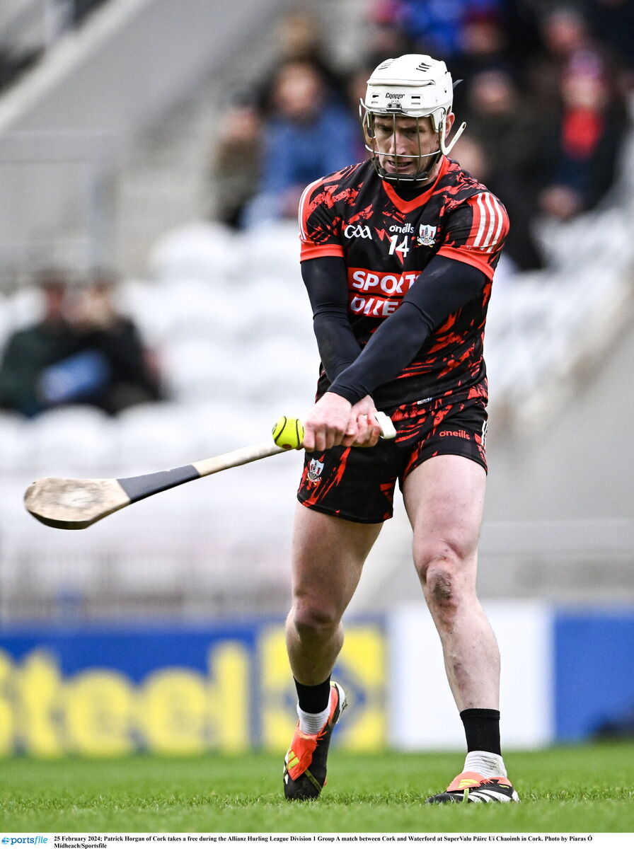 Patrick Horgan finished the league with 1-32 in four games. Picture: Piaras Ó Mídheach/Sportsfile