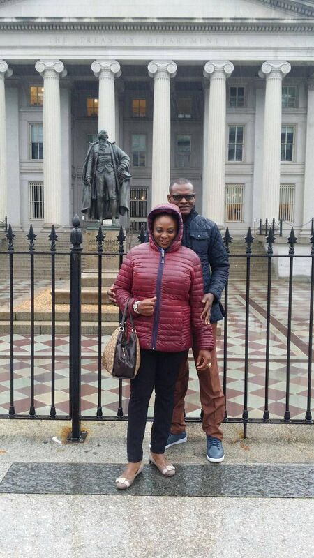 Honore Kamegni and his wife Viviane. Honore Kamegni and his wife Viviane.