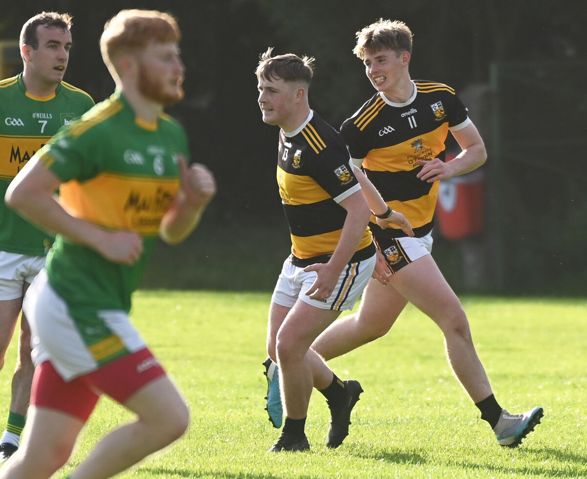 David Hanlon (number 11) was one of the star players in Buttevant's victory over Adrigole. Picture: Eddie O'Hare David Hanlon (number 11) was one of the star players in Buttevant's victory over Adrigole. Picture: Eddie O'Hare