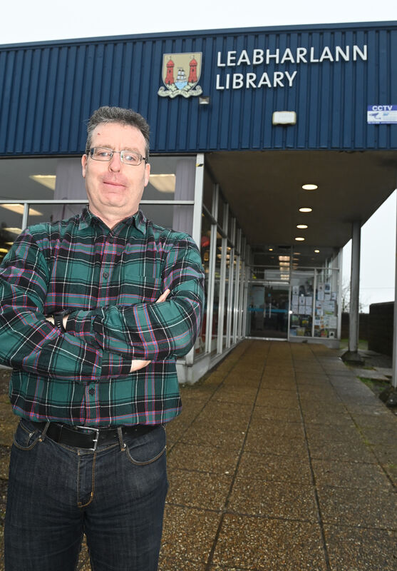 Richard Forrest, executive librarian at Mayfield library. Picture; Eddie O'Hare
