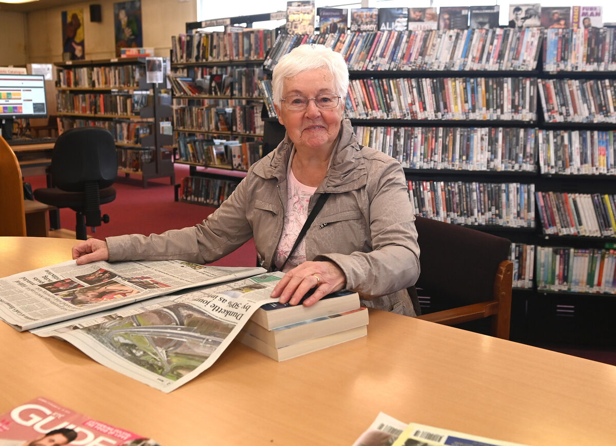 Marie O'Sullivan, Murmont at Mayfield library. Picture; Eddie O'Hare Marie O'Sullivan, Murmont at Mayfield library. Picture; Eddie O'Hare